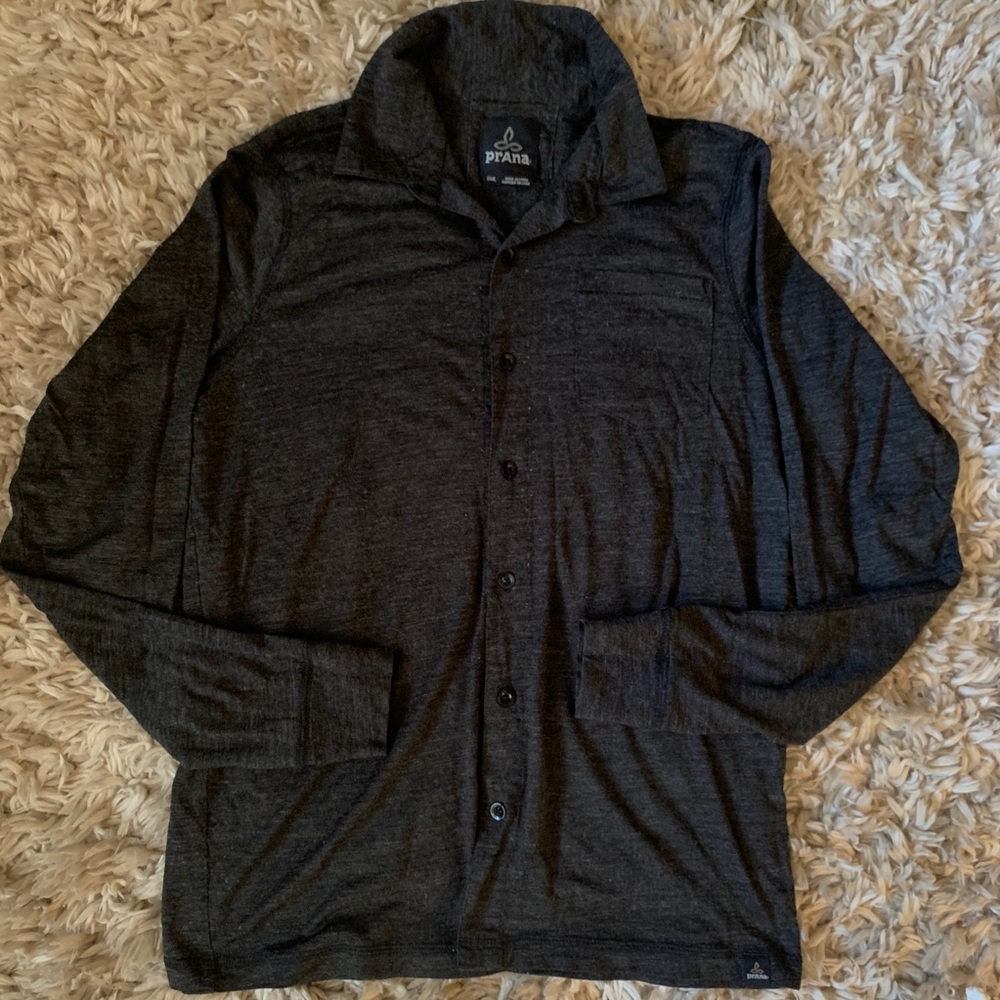 Prana Wool Base-layer Shirt